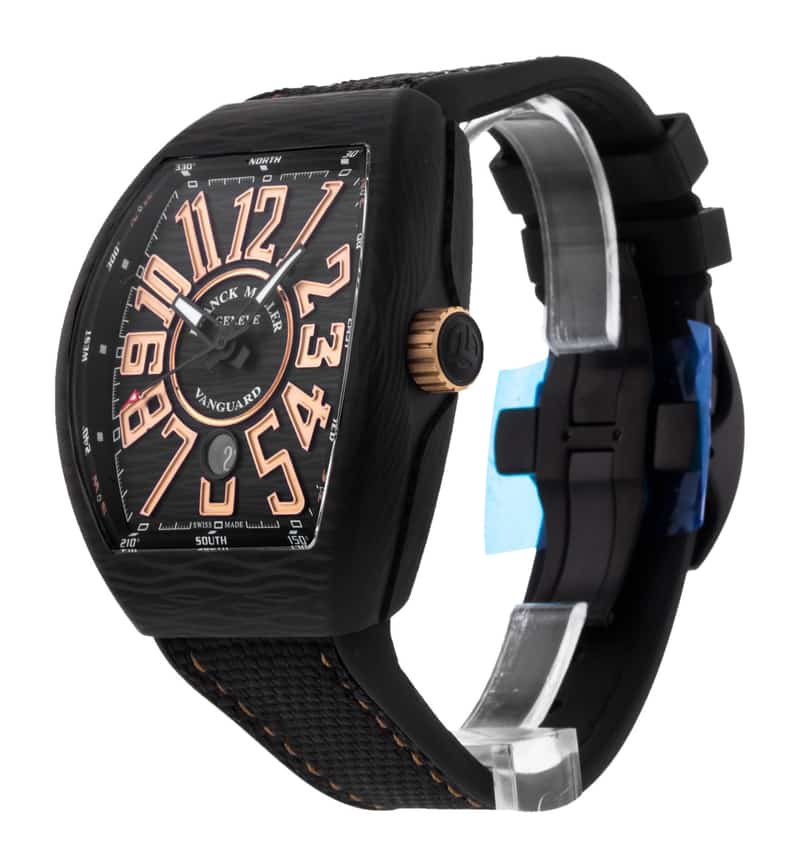 Franck Muller Vanguard V 45 SC DT CARBON NR BN